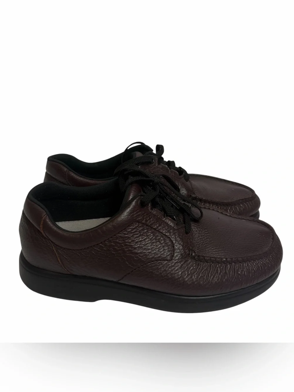 SAS Bout Time Cordovan Leather Comfort Shoes Men's 10.5 WW 3E